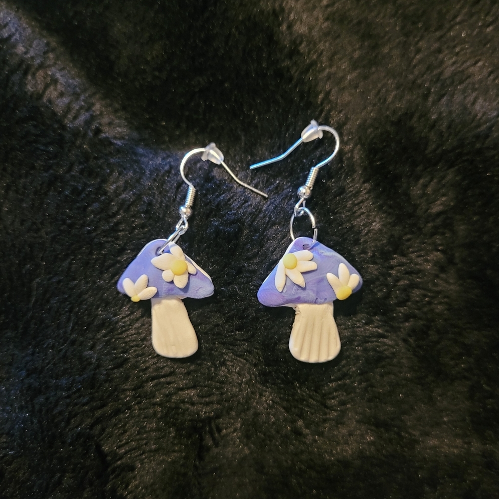 Polymer clay earrings